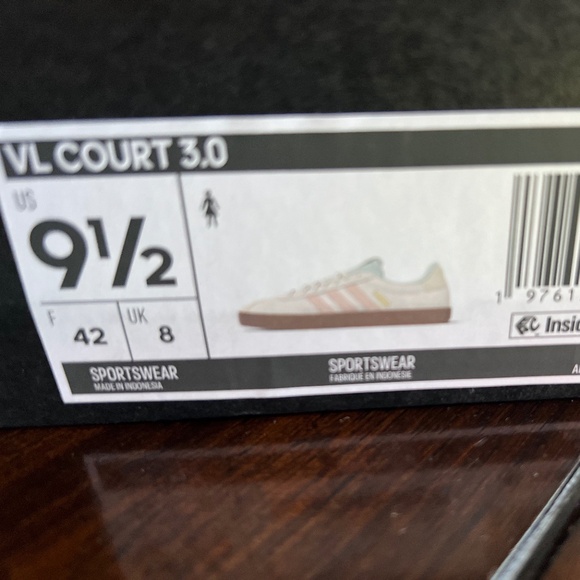 Adidas Women's VL Court 3.0 Casual Sneakers from Finish Line - Picture 4 of 7